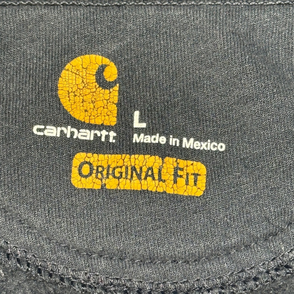 Carhartt Hoodie - Sashiko Mended - Original Fit Workwear - Large - GUC - Picture 2 of 8